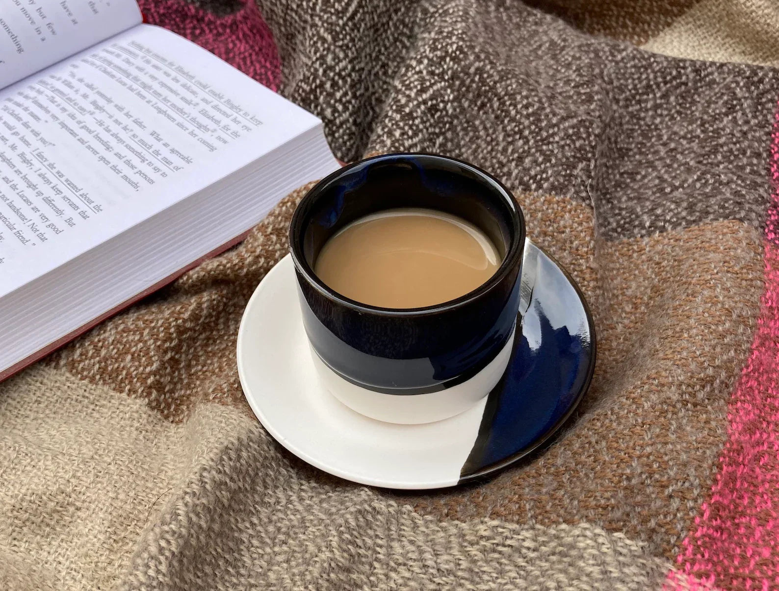 Personalized Ceramic Espresso Cup: Handmade Tea Lover Gift (3.5oz)