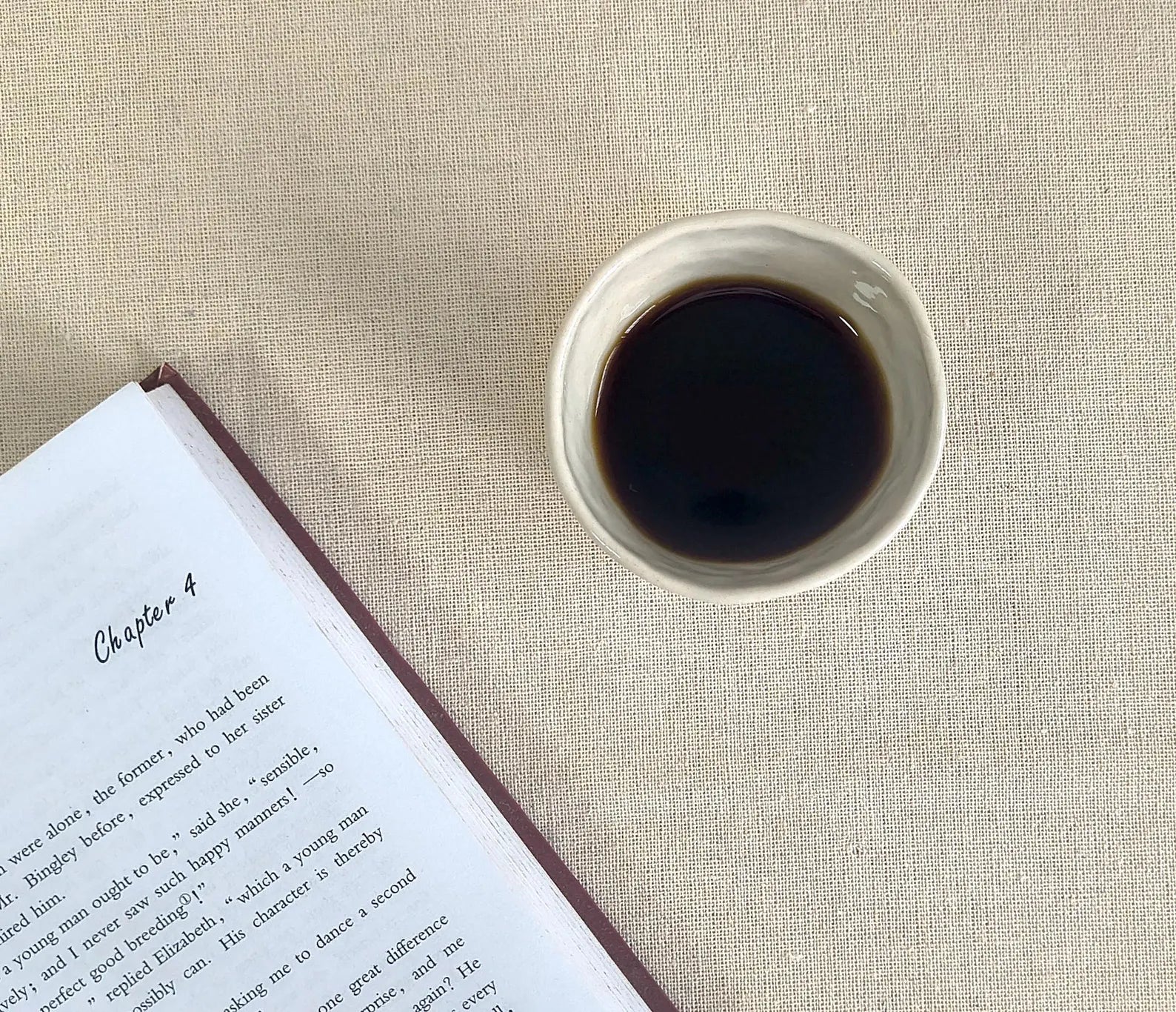 Personalized Ceramic Espresso Cup Set: Custom Minimalist Wedding Favor (3.5oz)