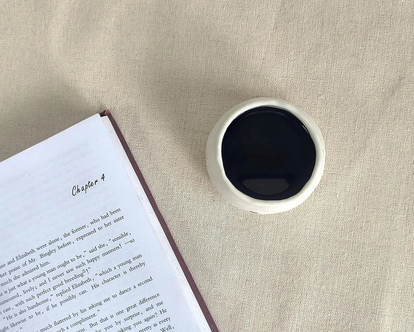 Ceramic Espresso Cup Set: Handmade Espresso Lover Gift