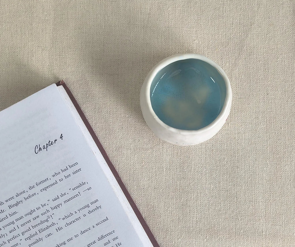 Ceramic Espresso Cup Set: Handmade Espresso Lover Gift